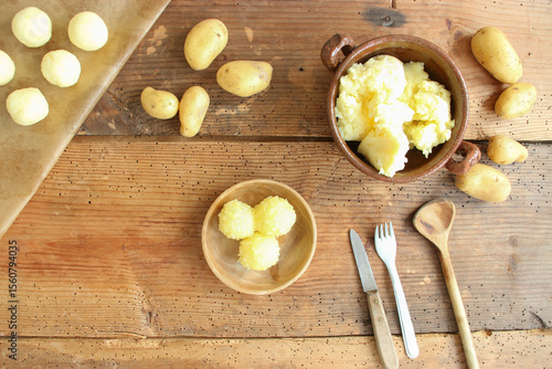 Kartoffelknödel Kartoffelklöße selber machen