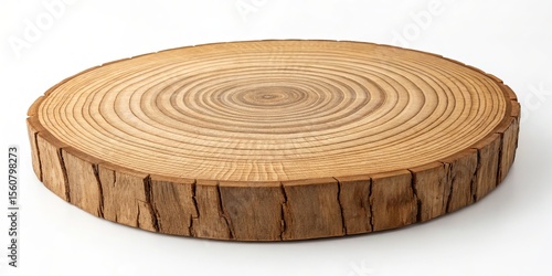 Circular Wooden Cross Secti...