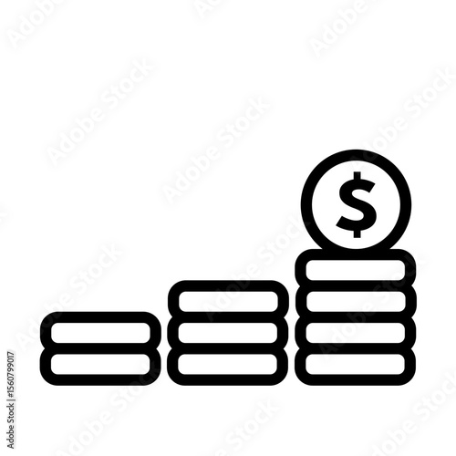 profitability – vector icon illustration