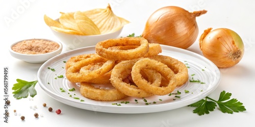 Crispy Fried Onion Rings Cl...