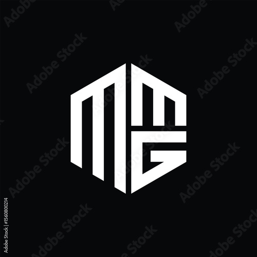 
MMG logo MMG icon MMG monogram MMG letter minimalist Circle flat Unique modern abstract logo design.