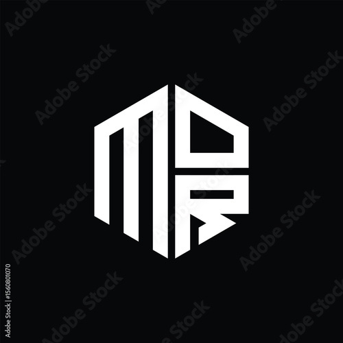MOR logo MOR icon MOR monogram MOR letter minimalist Circle flat Unique modern abstract logo design.