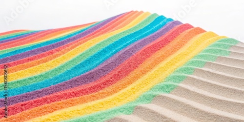 Rainbow Sand Dune Wavy Text...