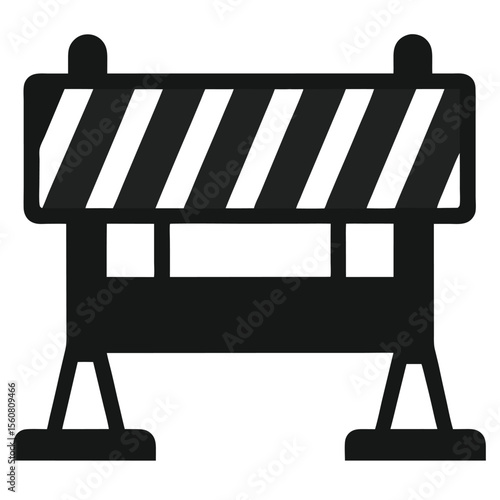 Construction Barrier Icon