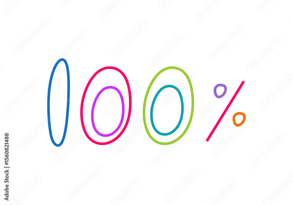 Fototapeta premium Colorful hand-drawn