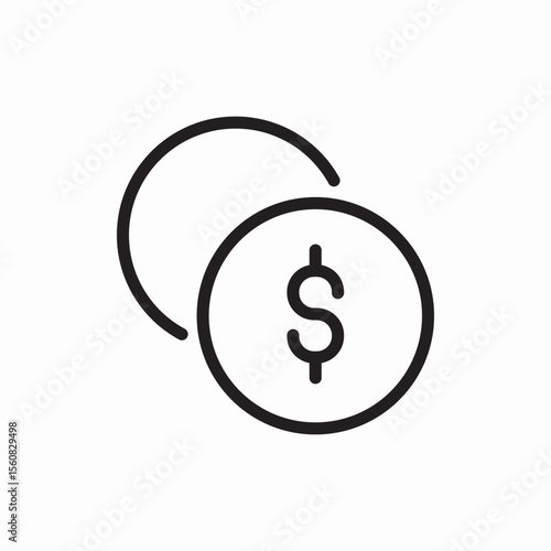 Two Coins
icon vector 