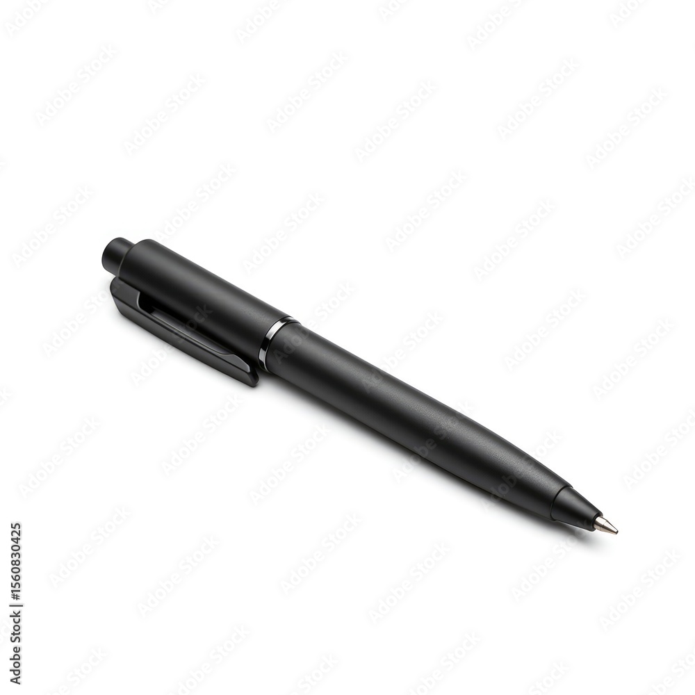 pen on white background pen on white background