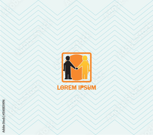 Bold and modern logo for tech startups, media companies, or creative studios.