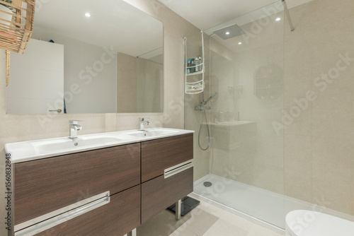 Today, modern bathroom furnishings have radically transformed