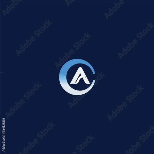 AC monogram in circular gradient style — modern and versatile logo for startups, firms, or branding agencies. Free Download AC monogram in circular gradient style — modern and versatile logo for startups, firms, or branding agencies. - GFXLoad