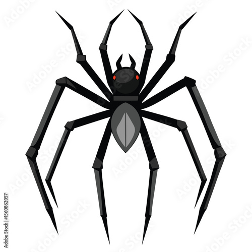 Spider Legs Vector Illustration ? Cartoon, Clipart and Line Art Design 1.eps