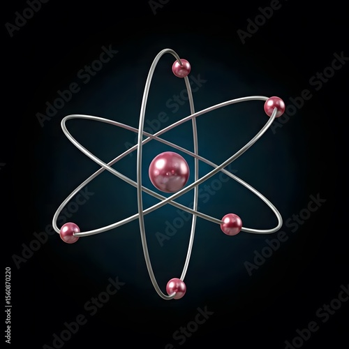  Atom model with orbiting electrons.jpg
