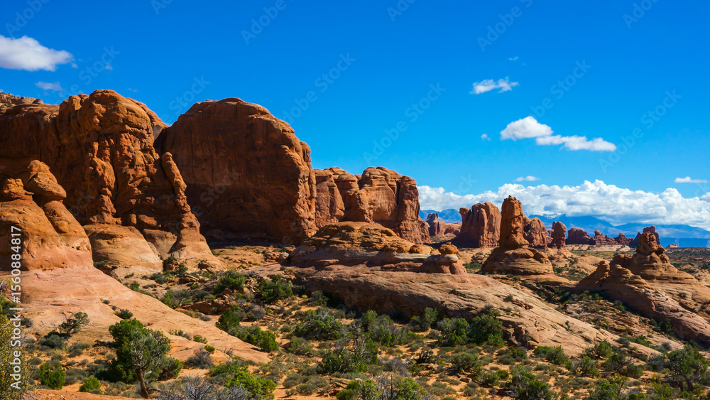 Obraz premium Arches National Park in Grand County, Utah 
