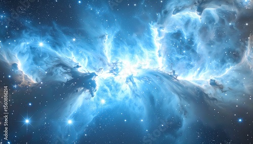 Wallpaper Mural creation of our universe concept after the big bang Torontodigital.ca