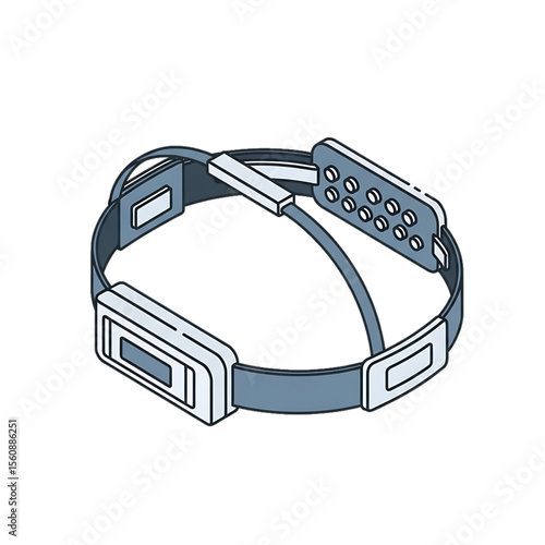 Medical or VR headgear for diagnostics.