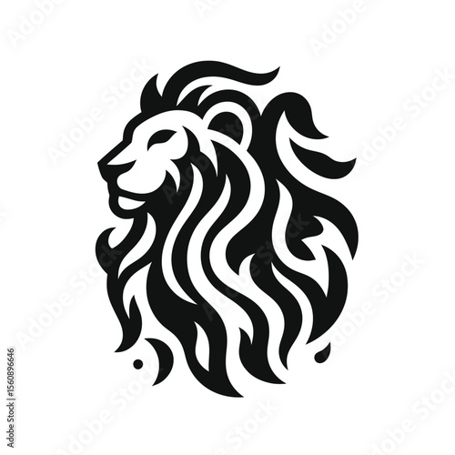 Wallpaper Mural Fire Lion Head Logo Design for Powerful Branding Torontodigital.ca