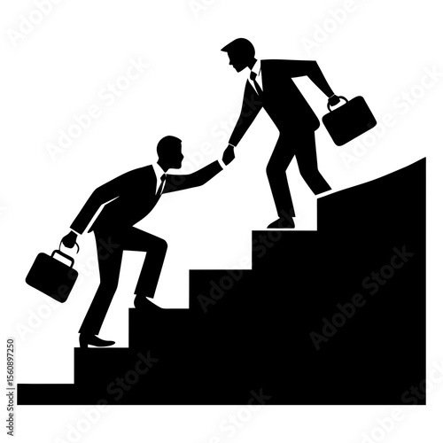 Successful businesses are the blueprint vector for pulling unsuccessful businesses towards success.