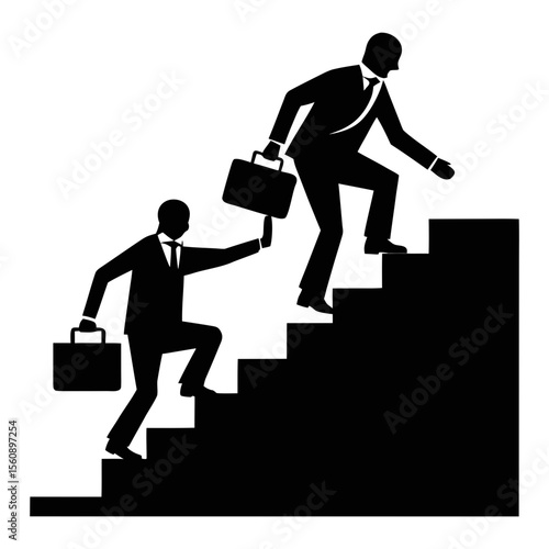 Successful businesses are the blueprint vector for pulling unsuccessful businesses towards success.