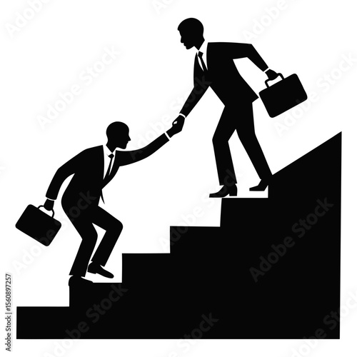 Successful businesses are the blueprint vector for pulling unsuccessful businesses towards success.