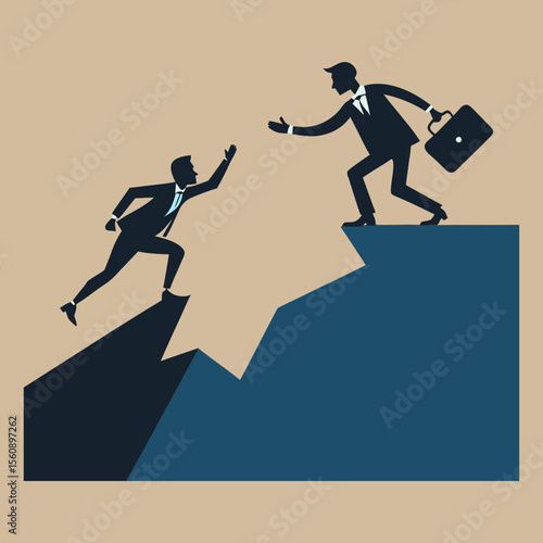 Successful businesses are the blueprint vector for pulling unsuccessful businesses towards success.