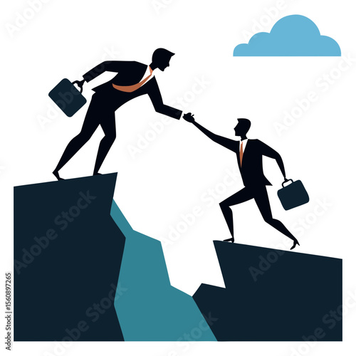 Successful businesses are the blueprint vector for pulling unsuccessful businesses towards success.