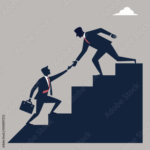Successful businesses are the blueprint vector for pulling unsuccessful businesses towards success.