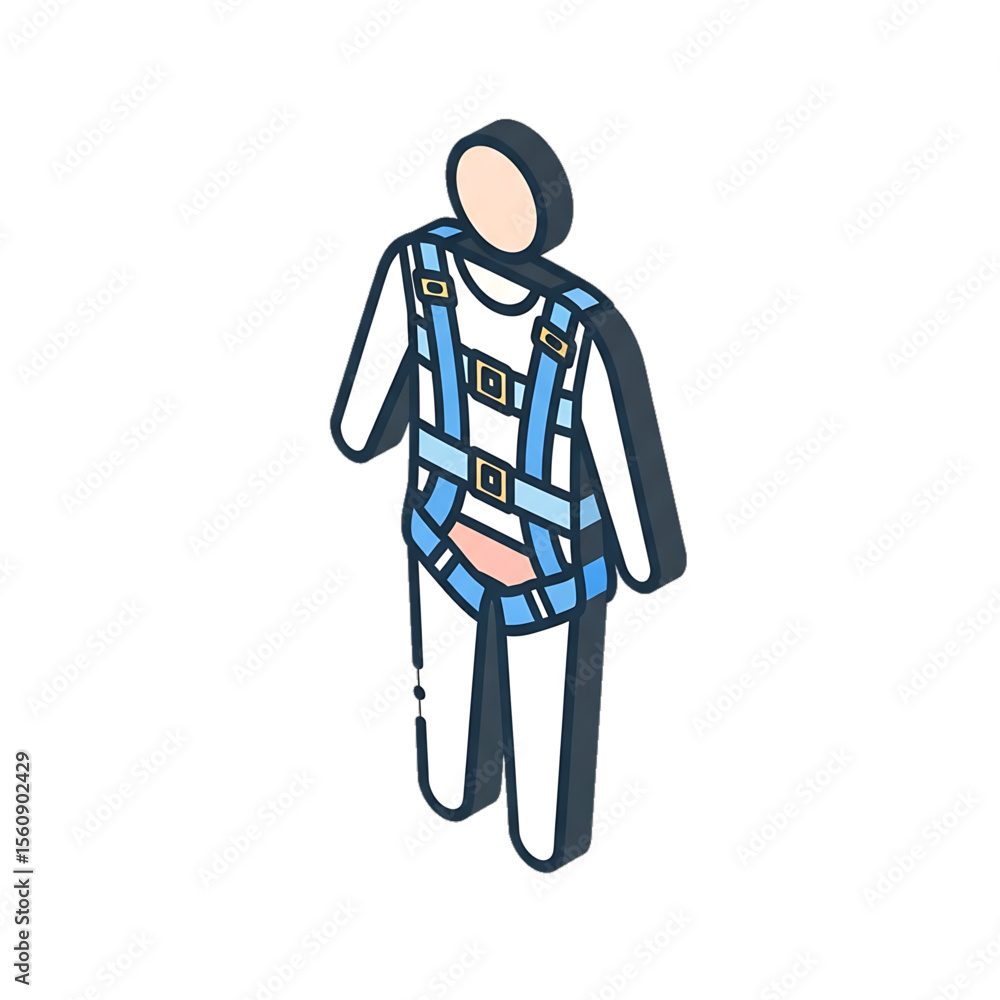 Medical harness for rehabilitation or training. Medical harness for rehabilitation or training.
