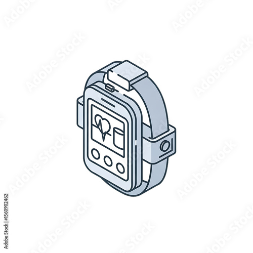 Smart medical wearable for patient tracking.