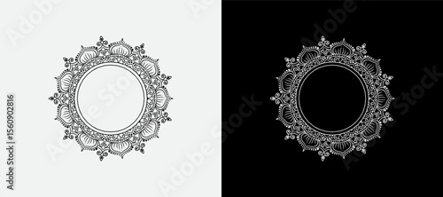Premium Luxury Mandala – Elegant Floral Ornament Vector

