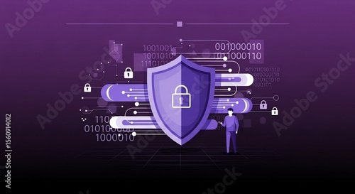 Digital Security Shield Protecting Your Data with Robust Cybersecurity Measures
