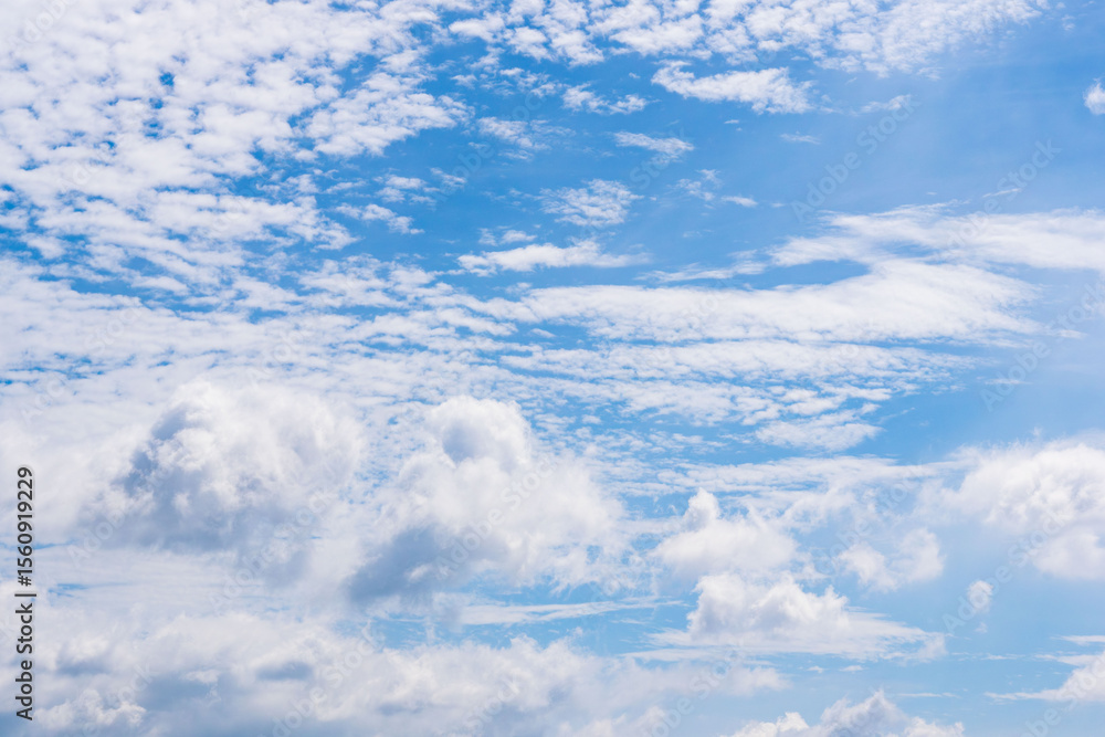 Fototapeta premium 初夏の空 青空と雲07