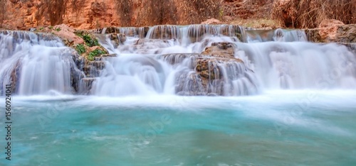Beaver Falls on Havasu Creek, Havasupai Reservation, Arizona