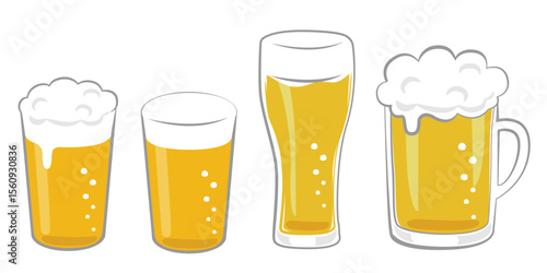 アルコール飲料_ビール（ビアグラス）