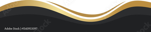 Luxury Wavy Footer