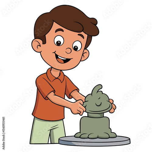 Joyful Child Sculpting Clay A Creative Hands-on Experience