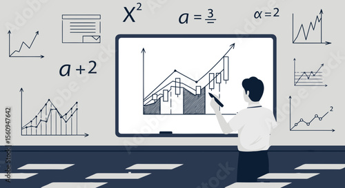 Analyzing Growth Charts And Mathematical Formulas For Educational Purposes