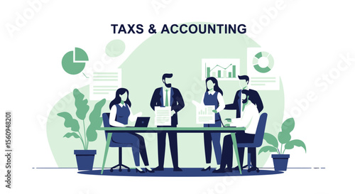 Effective Teamwork In Taxes And Accounting With Professional Data Analysis