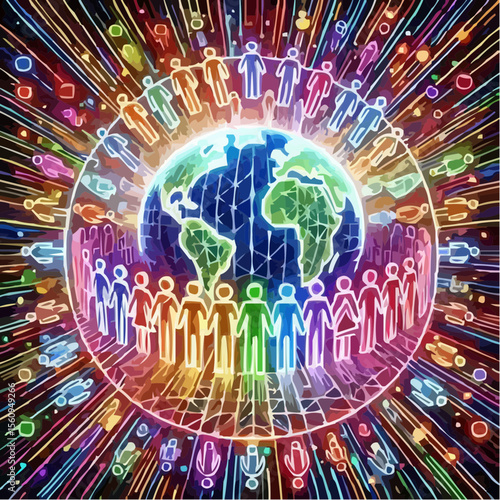 
image representing the union between people 17