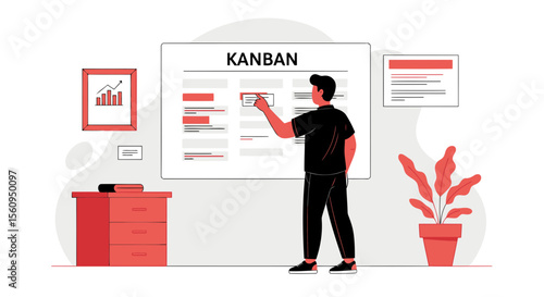 Employing Kanban Board Method For Project Workflow And Efficiency Management