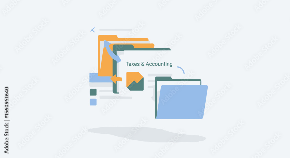 Managing Finances Organizing Business Financial Records With Folders System Managing Finances Organizing Business Financial Records With Folders System