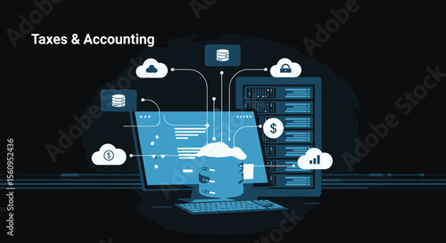 Wallpaper Mural Modern Cloud Based Accounting And Tax Solutions For Online Business Torontodigital.ca