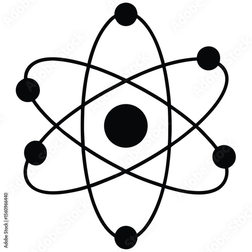 physicist element isolated tachyon particle model on white background
