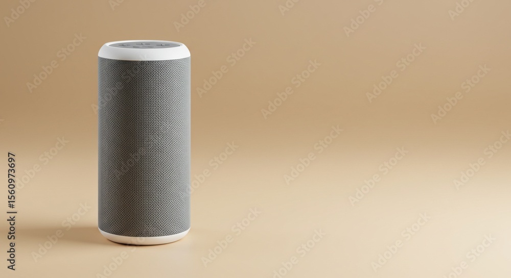 Sleek Grey Wireless Bluetooth Speaker Portable Audio for Modern Living Sleek Grey Wireless Bluetooth Speaker Portable Audio for Modern Living