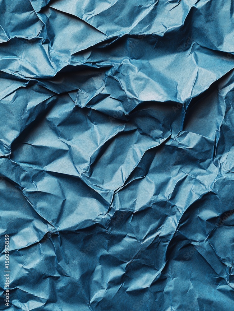Futuristic crumpled paper texture with metallic tones - ai Futuristic crumpled paper texture with metallic tones - ai