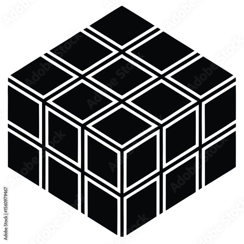 Mathematician element isolated modular arithmetic example on white backg