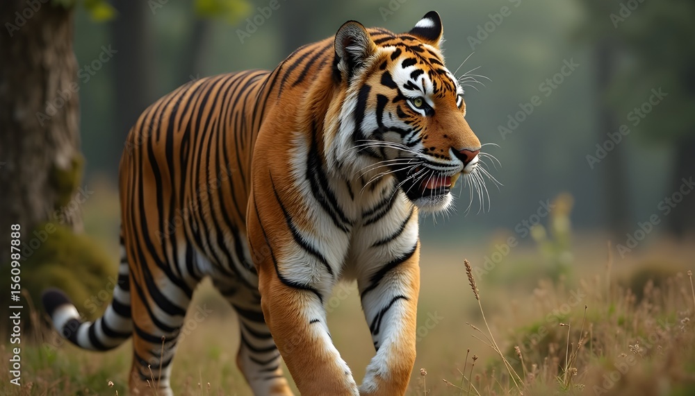 Obraz premium tiger in the zoo