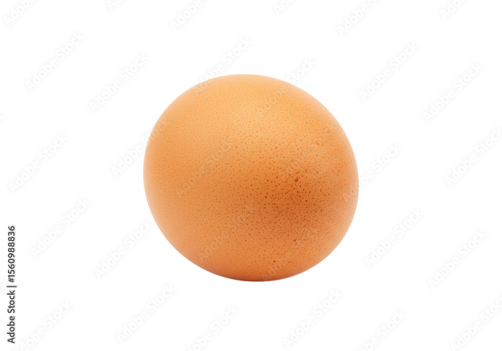 A single brown chicken egg isolated on transparent background A single brown chicken egg isolated on transparent background