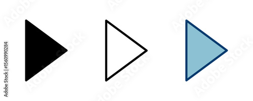 Arrow icon vector isolated on white background. Arrow symbol. Arrow vector icon