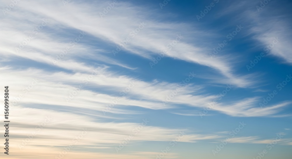 Obraz premium Blue sky with clouds