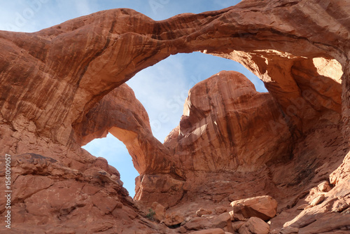 Double Arch in Arches National Park, Utah